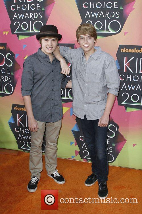 Dylan Sprouse and Cole Sprouse Nickelodeon's 23rd Annual Kids' Choice Awards