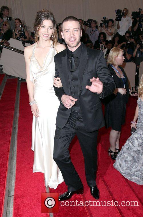 Justin Timberlake And Jessica Biel 