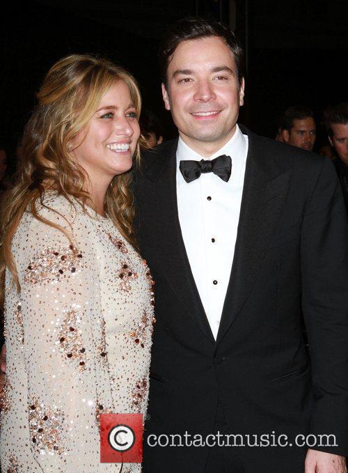 jimmy fallon wife. Jimmy Fallon and Nancy Juvonen