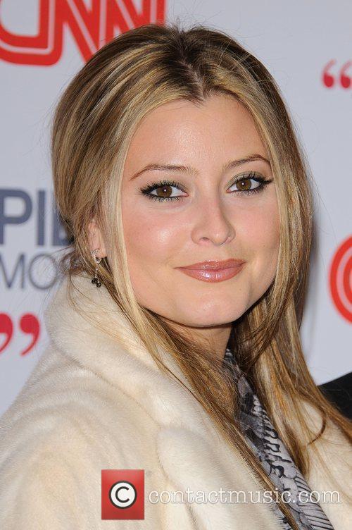 mature downblouse Australian actress Holly Valance at the Pride of Britain