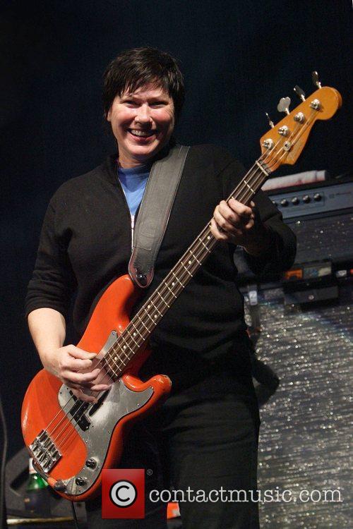 Kim Deal The Pixies performing live in concert