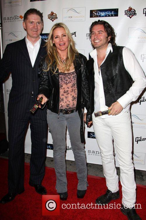 DeDee Pfeiffer with her husband Kevin Ryan and