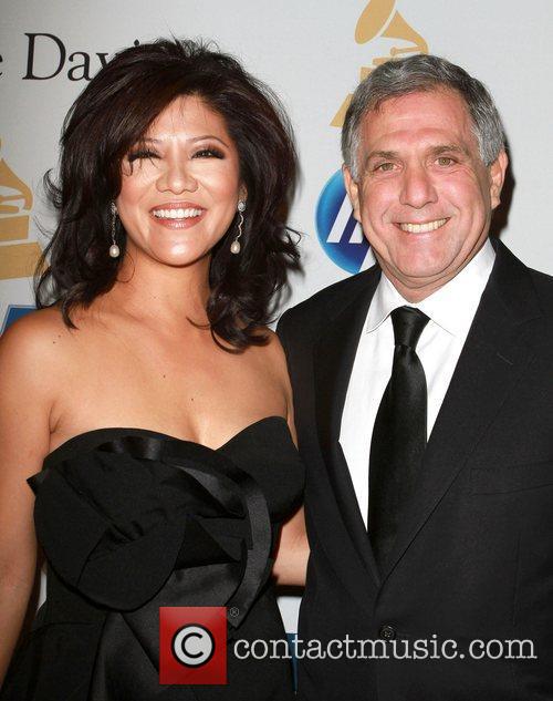 Les Moonves and Julie Chen 2011 PreGrammy Gala