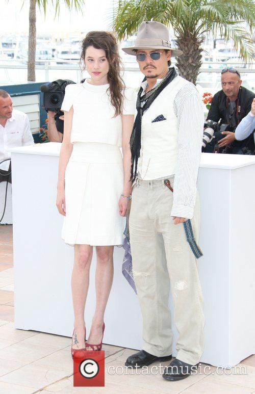 Astrid BergesFrisbey and Johnny Depp 2011 Cannes International Film 