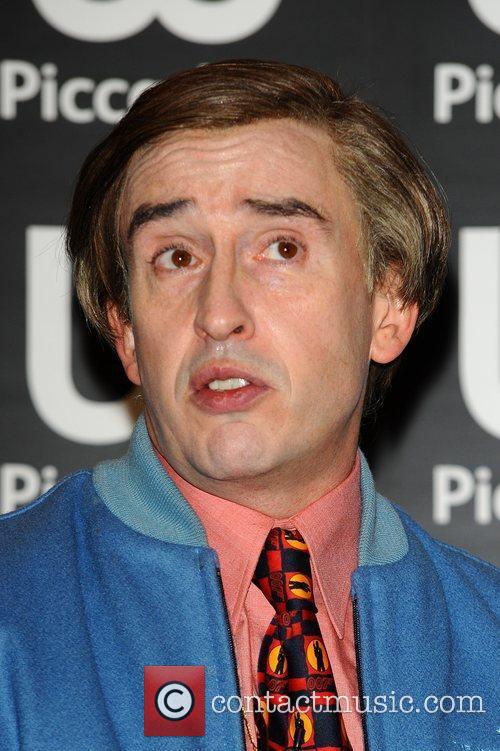 Steve Coogan aka Alan Partridge at a book signing at Waterstone's, Piccadilly London