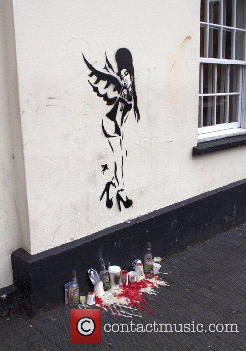 A Banksy inspired art piece has appeared in