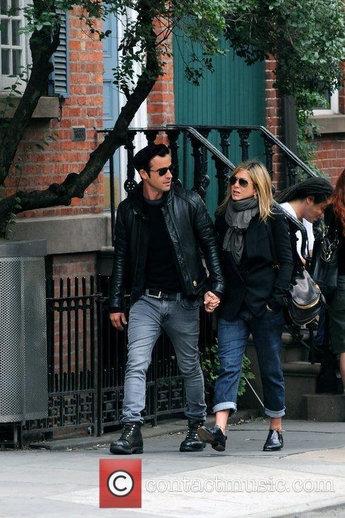 Jennifer Aniston Justin Theroux NYC