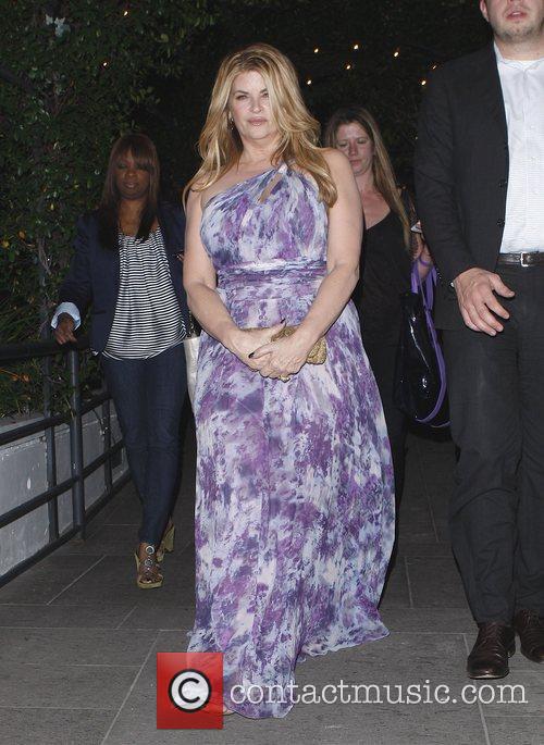 kirstie alley. outside stk restaurant in west hollywood. los angeles ...