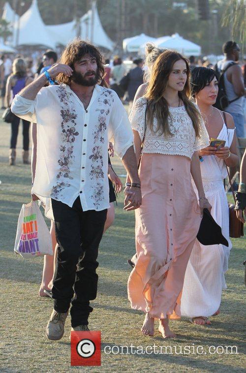 Isabel Lucas and Angus Stone Celebrities at the