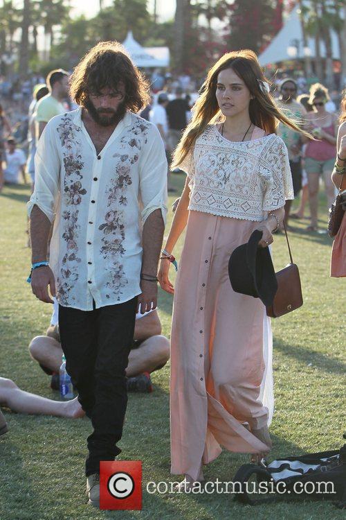 Isabel Lucas and Angus Stone Celebrities at the