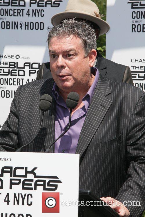 Radio personality Elvis Duran Press conference announcing the
