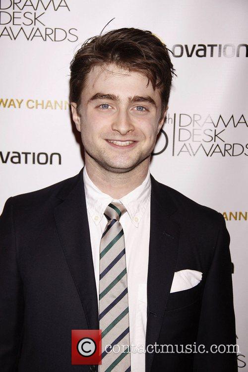 daniel radcliffe the official reception for the 2011 drama desk ...