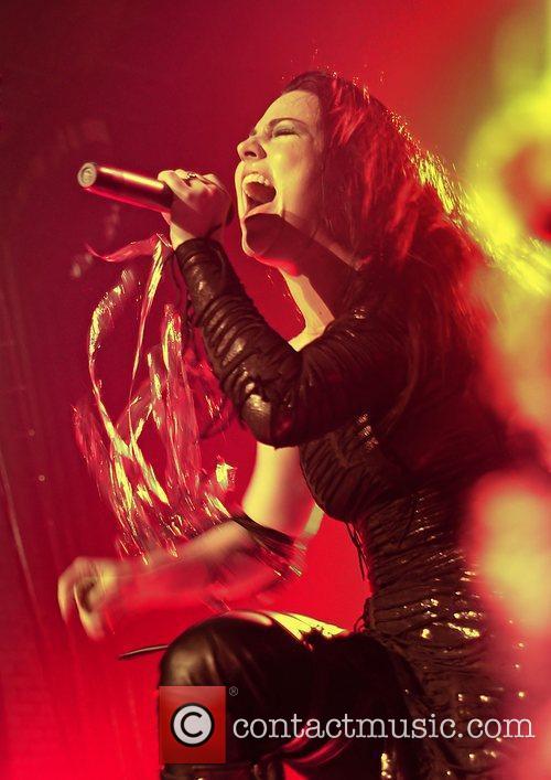 Amy Lee of Evanescence performs live at Manchester