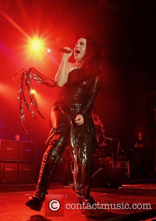 Amy Lee of Evanescence performs live at Manchester