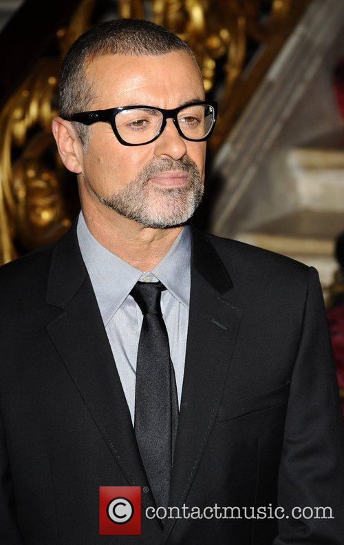 George Michael . attends a press conference at the Royal Opera House to announce details of a new tour 