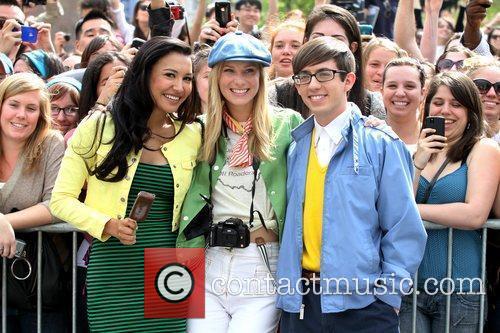 naya rivera and heather morris. Naya Rivera and Heather Morris