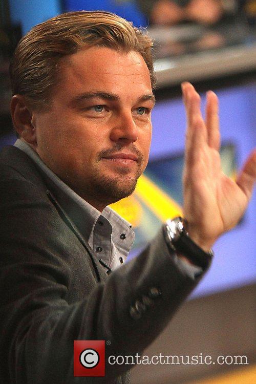 Leonardo DiCaprio Waving