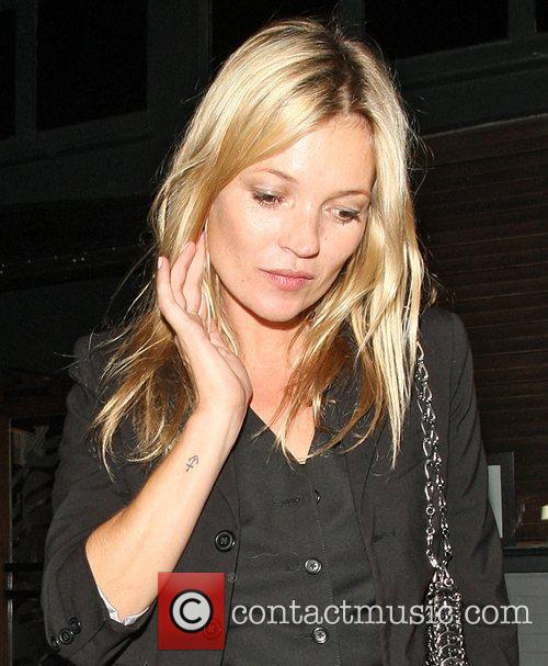 Kate Moss Leaving The Groucho Club In Soho
