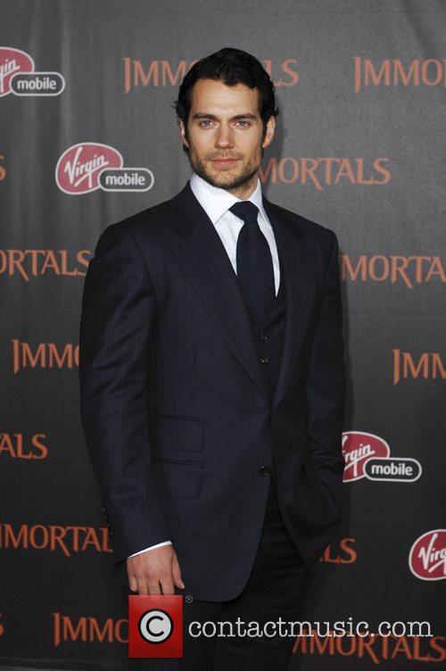 Henry Cavill 'Immortals 3D' Los Angeles premiere