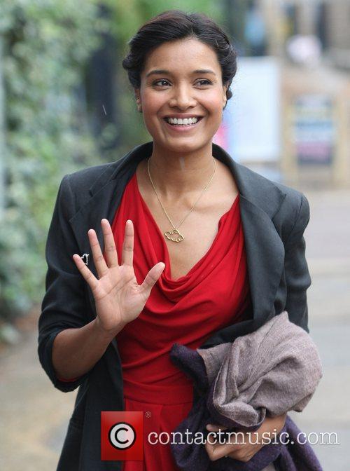 Shelley Conn at the ITV studios London England