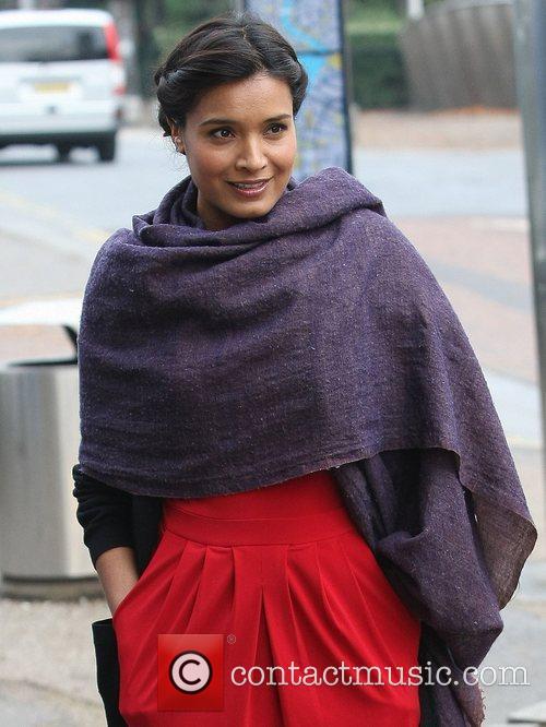 Shelley Conn at the ITV studios London England