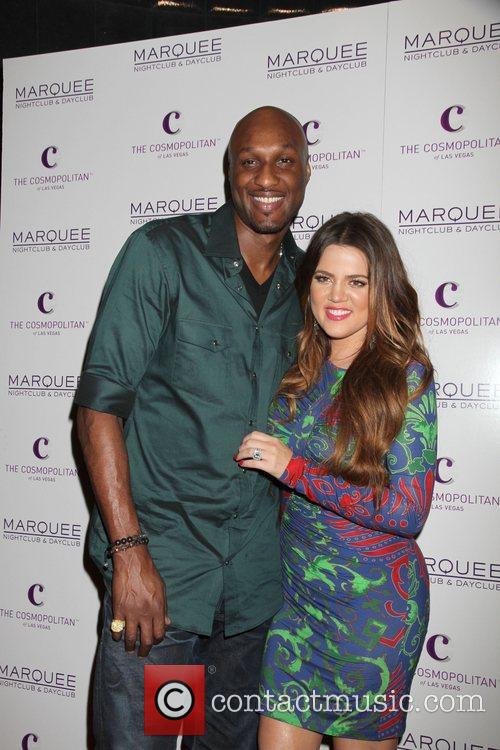 Kim Kardashian and Lamar Odom