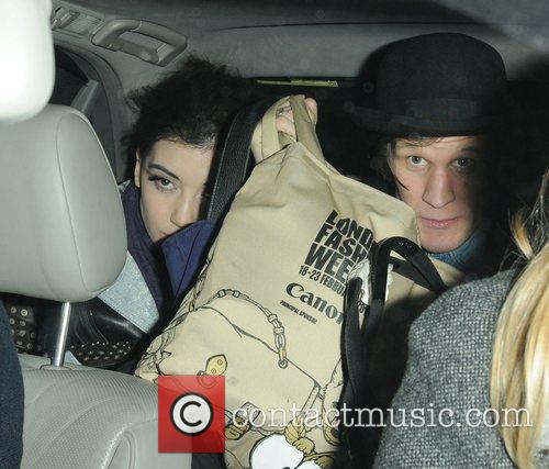 daisy lowe matt smith. Daisy Lowe and Matt Smith,