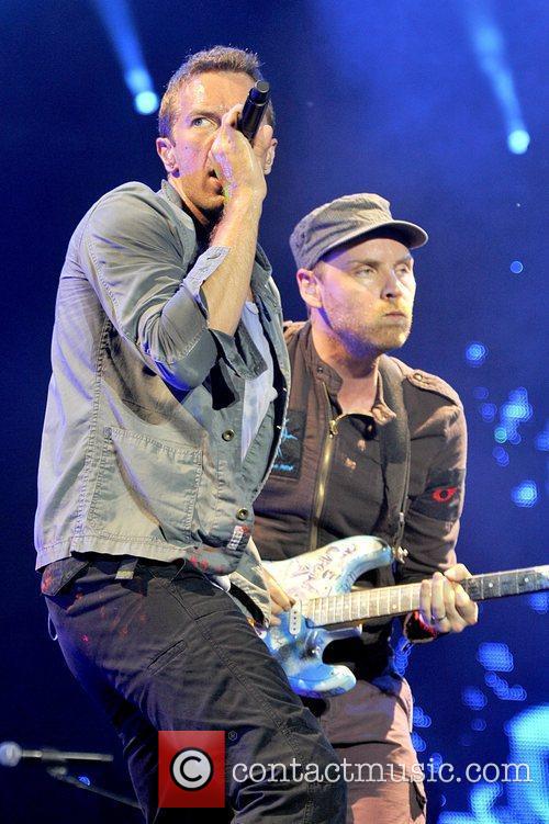 Coldplay Chris Martin Jonny Buckland