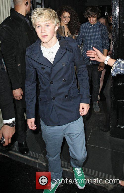 Niall Horan from One Direction leaving Movida nightclub