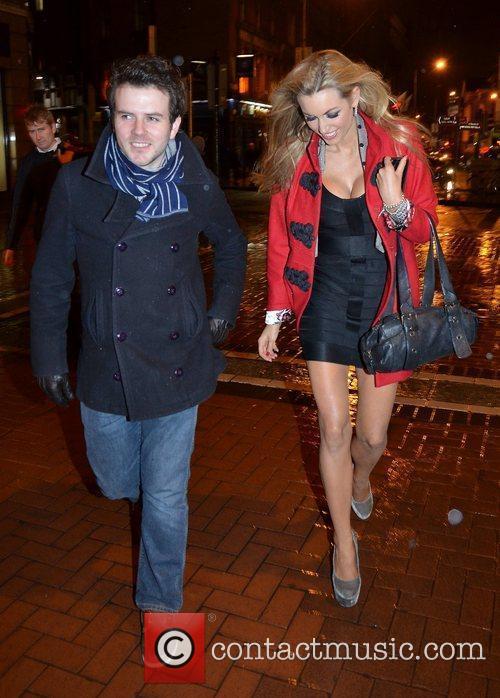 rosanna davison. Rosanna Davison and friend