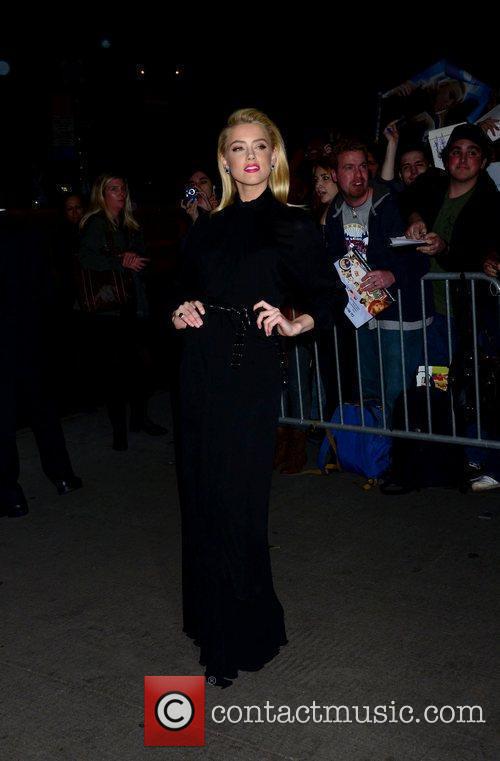 Amber Heard Playboy hosts the New York premiere