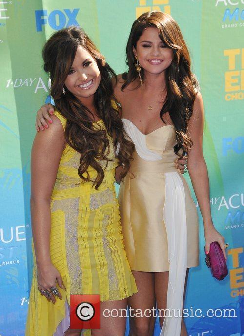 Demi Lovato and Selena Gomez