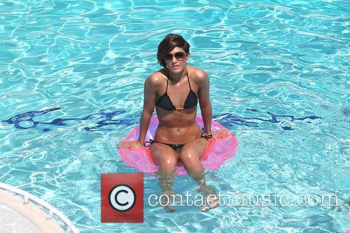 Frankie Sandford of The Saturdays in her bikini
