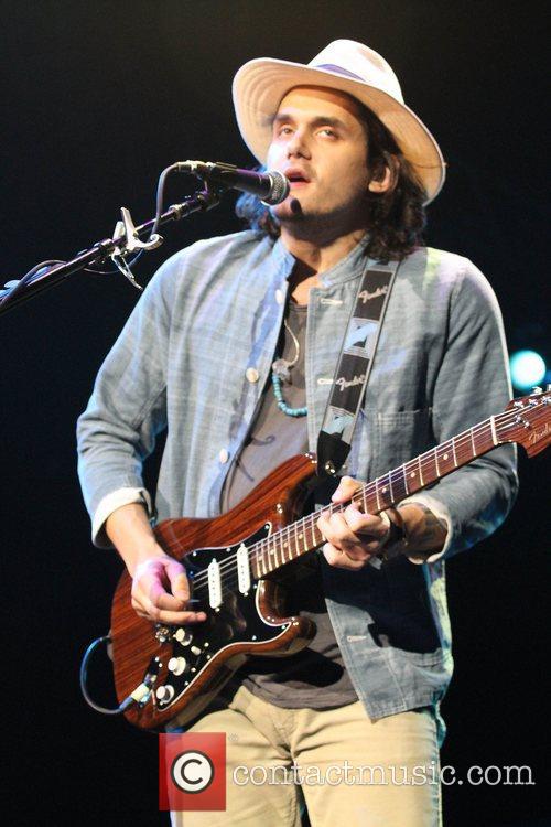 John Mayer performing in Las Vegas