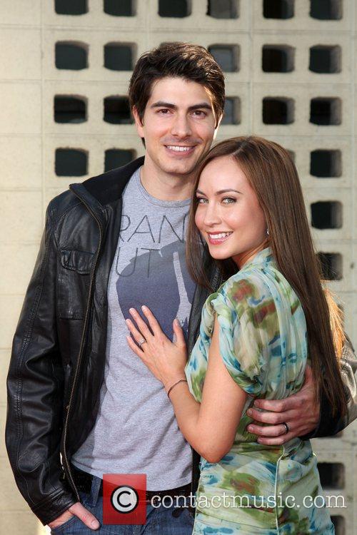 Brandon Routh Courtney Ford HBO's True Blood Season