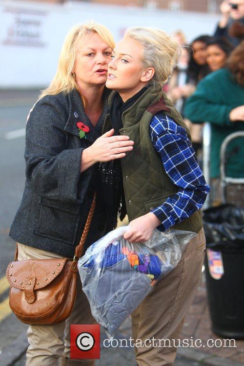 Perrie Edwards of Little Mix and her Mum