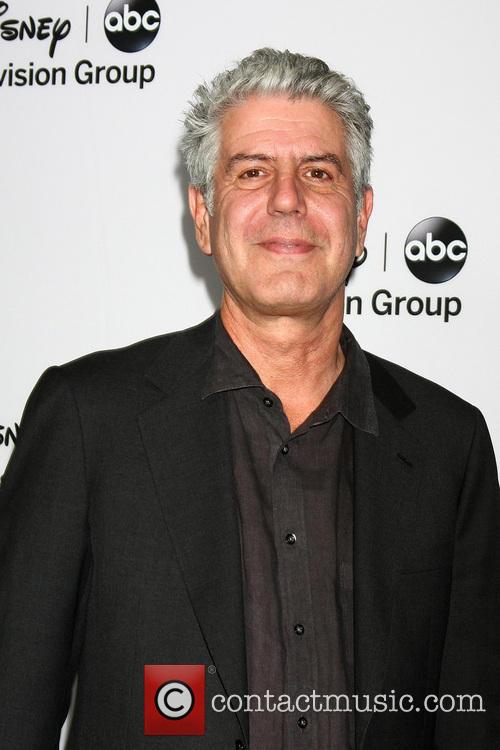 Anthony Bourdain at the ABC TCA Winter Party