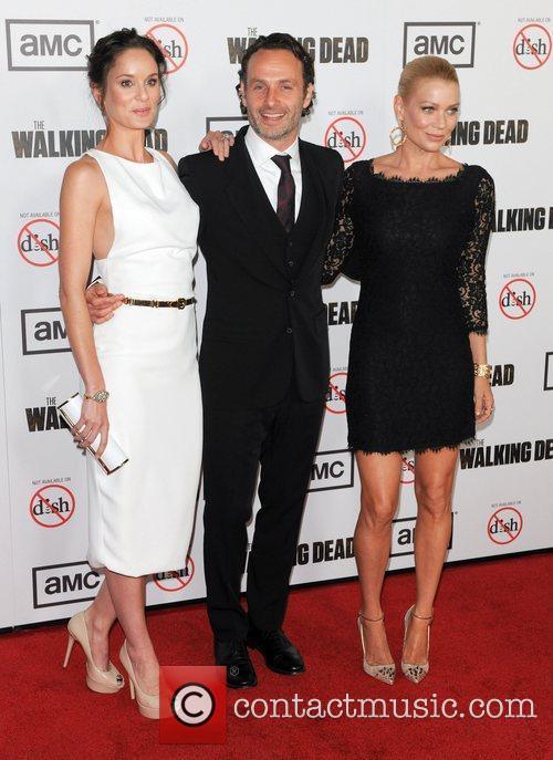 Andrew Lincoln, Laurie Holden & Sarah Wayne Callies