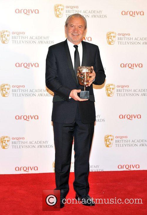 Lord Alan Sugar The 2012 Arqiva British Academy Television Awards held at the Royal Festival Hall - Winners Board. London, England