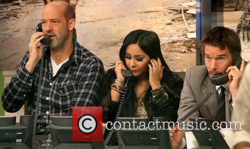 Anthony Edwards, NIcole 'Snooki' Polizzi, and Ethan Hawke Celebrities come together for ABC's 'Day of Giving' Telethon, to raise funds for the victims affected by Hurricane Sandy New York City, USA