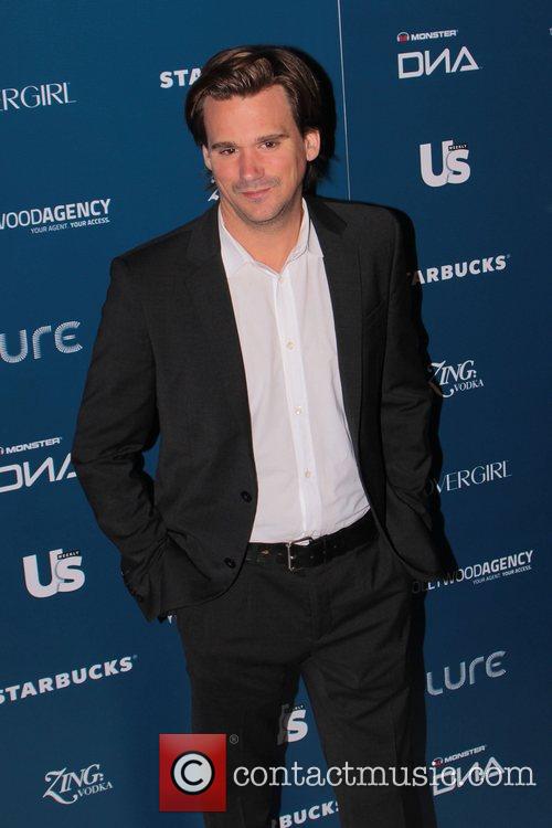 Sean Stewart at an afterparty