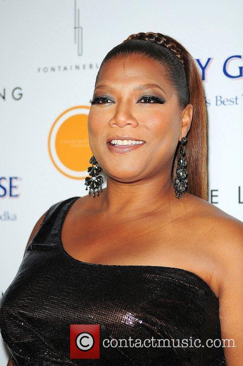 Queen Latifah Black Dress