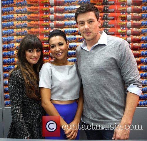 Cory Monteith Lea Michele Naya Rivera