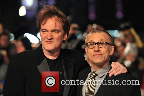 Director Quentin Tarantino, Christoph Waltz and Empire Leicester Square 