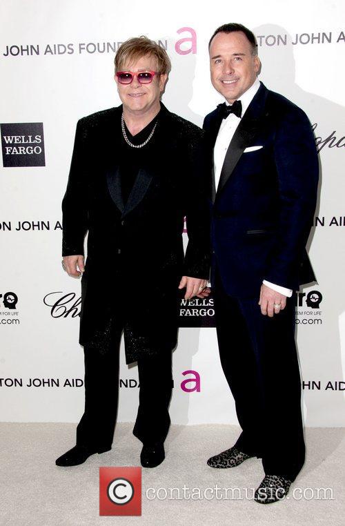 Elton John and David