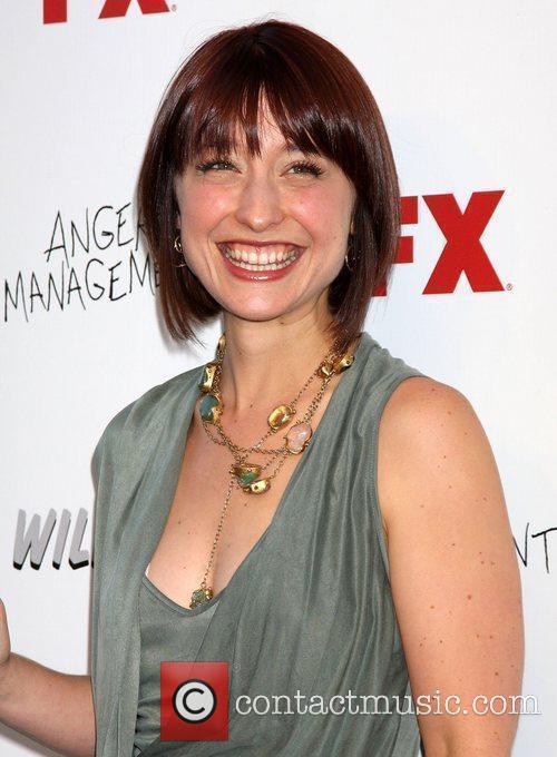 Allison Mack at the FX Summer Comedies party