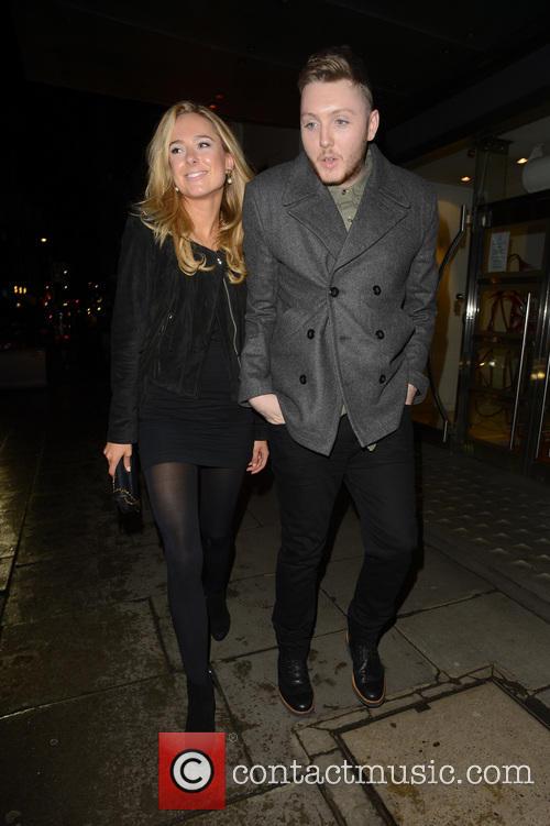 James Arthur and Kimberley Garner