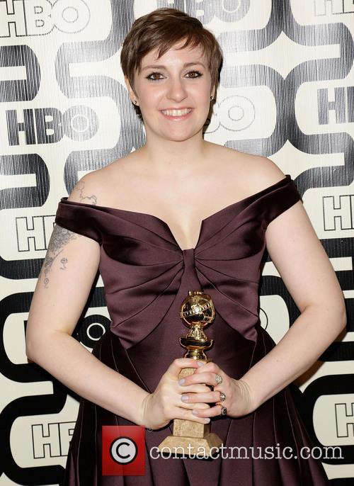 Lena Dunham Golden Globes