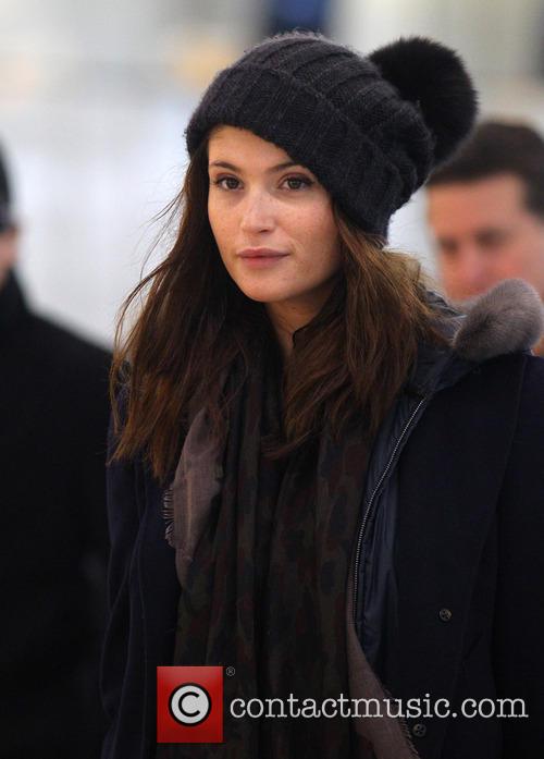 Gemma Arterton at Heathrow