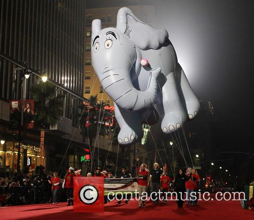 A float, Hollywood Parade